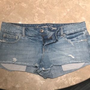 American eagle jean shorts